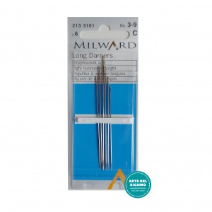 Milward - Cotton Darners Needles n. 3 - 9